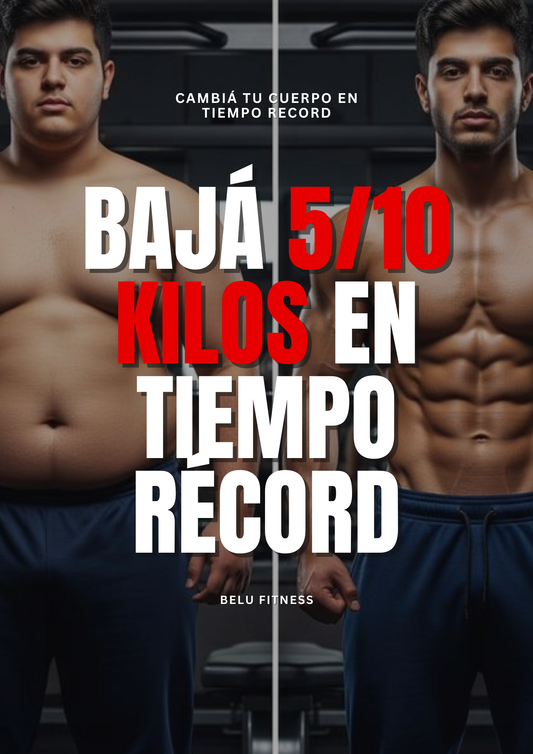 Perdé 5-10 Kilos En Tiempo Record: Método 100% Efectivo